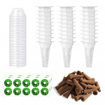 120 vnt. Hidroponinio auginimo rinkinys Aerogarden hidroponiniam sodui. Sodo reikmenys apima atsarginius auginimo krep&scaron;elius, augalų kempines, etiketes 30PCS