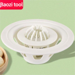 1 vnt Baozi forma, kukulių presas, virtuvės įtaisas, naujas dizainas, paprastas naudoti, saugus su maistu, ABS medžiaga, namų virtuvės reikmenys 1pc balta