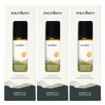 Phutawan Essential Oil Aroma Roller, Unwind with Natural Aromatherapy, 8 ml. 8 ml. x 3 pcs