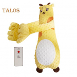 Kūdikio bar&scaron;kučio pagalvė su nuotolinio valdymo pulteliu ir &scaron;ildymo funkcija, žąsies formos, kūdikio miego pagalba, raminanti emocijas, nerimą, rankomis apvyniojama atrama, kūdikio raminimas B