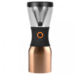 Asobu Cold Brew &Scaron;alto Ruo&scaron;imo Kavos Rankena Izoliuotas Butelis &Scaron;ilumos Izoliacija Ledas Kar&scaron;tas Ne&scaron;iojamas Lengvas Valdymas Mygtuku Saugojimas &Scaron;alto Ruo&scaron;imo Vario Spalva