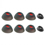 Silikoniniai ausų antgaliai, skirti JBL Tune Flex True Wireless ausinėms, patogiai priglundantys, keičiami ausų antgaliai.
