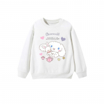 2025 MINISO vaiki&scaron;ki drabužiai Mieli Cinnamoroll džemperiai Animaciniai Anime atributika Berniukams ir mergaitėms Apvalaus kaklo puloveris pavasariui ir rudeniui 140