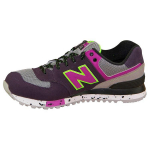 New Balance Wl574 90S Lauko Pakuotės Moteri&scaron;ki Sportbačiai Violetiniai Tamsiai Violetiniai Pilki Magentos Žali WL574OPP 39