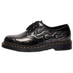 Dr. Martens 1461 Odiniai Patogūs Klasikiniai Laisvalaikio Batai Su Rai&scaron;teliais Unisex Laisvalaikio Batai Juodi Sidabriniai 41765020 36