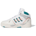 Adidas Midcity Apvalus priekis Suvarstomi Neslystantys Patvarūs Vidutinio auk&scaron;čio Krep&scaron;inio Batai Vyri&scaron;ki Sportbačiai Balti ID5402 40