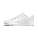 Nike Dunk Low Triple White 2021 Moteri&scaron;ki sportbačiai Skate batai DD1503-109 44.5 white
