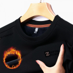 Nauji žieminiai mar&scaron;kinėliai su apvaliu kaklu ilgomis rankovėmis korėjieti&scaron;ka &bdquo;The Trend Fashion&ldquo; vidutinio amžiaus &bdquo;Plius Velvet Casual Base&ldquo; paltai 4XL
