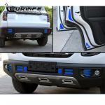 Safety Reflective Warning Strip Tape Car Bumper Strips Secure Reflector Stickers Decals Car Styling For haval Dargo mėlyna
