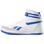 Reebok BB 5400 MU High top Basketball Shoes Men's White Blue CN7224 40.5