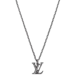 Louis Vuitton Klasikinis Monogramos Dizainas Sidabro Karoliai Vyri&scaron;ki karoliai M03649 Box+Shopping Bag