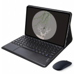 Klaviatūros dėklas, skirtas Redmi Pad Pro 12.1 colio, su Bluetooth ir lietimui jautriu skydeliu, plan&scaron;etinio kompiuterio dėklas, skirtas Redmi Pad Pro 12.1 Funda Arabic Keyboard juoda