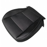 Vairuotojo pusės apatinės sėdynės užvalkalas, tinkantis Subaru Outback 2015-2019, kairiarankis, juodas mikropluo&scaron;to oda Microfiber Leather juoda