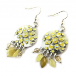 Les Tr&eacute;sors De Lily [E0565] - Boucles Cr&eacute;ateur 'Douchka' Beige smėlis