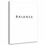 Feeby Canvas print, Balance