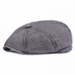 Retro Newsboy Cap Painters Hat Vyri&scaron;ka a&scaron;tuonkampė kepuraitė beretė juoda