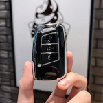 Naujas TPU Smart 3 mygtukų automobilio raktų dėklo dėklas, skirtas VW Volkseagen Passat B8 Magotan, skirtas Skoda Superb A7 Kodiaq Seat Shell Fob