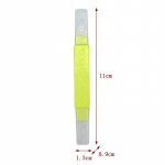 2 viename siuvimo adatos sriegimo ma&scaron;inėlė Siūlių pjaustytuvas Dviejų paskirčių siuvimo įrankis Ne&scaron;iojamas namų siūlų pjoviklis dviguba galvutė su apsauginiu dangteliu geltona