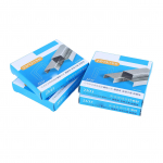 4000 vnt. 23/13 Segiklio Kabės Sustiprintos Lengvai Segamos Nerūdijančio Plieno Metalo Kabės 100 Lapų Talpai Ho