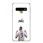 Coque Maniacase pourSamsung Galaxy S10 Plus Kylian Mbappe Real Madrid 9 Hola