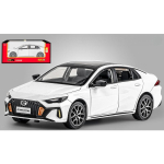 1/24 lydinio metalinis modelis - GAC Motor EMPOW 55 Coupe, gatvės sportinis automobilis, vaiki&scaron;ka dovana, garsas ir &scaron;viesa 1/24-Size:22*11*6.5cm balta