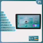 Ossuret Citroen Berlingo B9 Peugeot Partner 2008-2019 Automobilio Radijas Multimedia Navigacija GPS 2 Din Android 13 Autoradio CarPlay Stereo I&scaron;manusis Ekranas P1 4Core 1G 32G