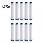 10/20 vnt vandens du&scaron;o galvutės filtras, reguliariai keičiamas gaivus du&scaron;o filtro &scaron;erdis, skirtas &bdquo;Drivse&ldquo; turbo purk&scaron;tuvui &bdquo;Iondrops&ldquo; purk&scaron;tuvui A 10 pcs