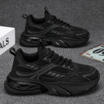 Rudens nauji vyri&scaron;ki bėgimo sportiniai madingi batai su kukurūzų spragėsių padu, auk&scaron;tu padu, auk&scaron;tinantys, tinkleliu, kvėpuojantys, tėčio batai, vyri&scaron;ki batai 44