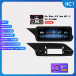 Hizpo Octa Core 2 Din Automobilio Radijas Palaikantis Carplay Android Auto I&scaron;manusis RDS Mercedes Benz W212 E Klasės:E200 E230 E260 E300 S212 2015-2016 NTG5.0 HC1 1G 32G