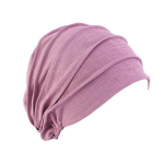 Madingi rūbai Moteri&scaron;ki Elastinga Turbaninė Beanie Mink&scaron;ta medvilnė musulmoni&scaron;ka galvos apvyniojama cheminė kepurė One Size juoda