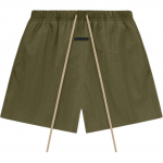 Fear of God Essentials Tekstūruoti nailoniniai futbolo &scaron;ortai Alyvuogių spalvos Vyri&scaron;ki apatiniai Žali 160BT244445F XL