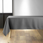 Nappe rectangle - DOUCEUR D'INTERIEUR - 140 x 200 cm - Bleu - Uni - Lavable pilka