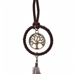Boho raktų pakabuko žiedas metalinis plunksnų kutai Dream Catcher raktų pakabukas