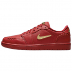 Air Jordan 1 Low Method of Make Gym Red Moteri&scaron;ki sportbačiai Metallic-Gold FN5032-607 38.5