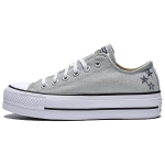 Converse Chuck Taylor Sezoniniai Patogūs Universalūs Patvarūs Žemakulniai Drobės Batai Moteri&scaron;ki Sportbačiai Pilki A15539C 36