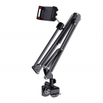 1 vnt plan&scaron;etinio kompiuterio laikiklis lovai su 90 cm metaline rankena 360&deg; besisukantis lovos plan&scaron;etės tvirtinimo stovas, skirtas iPad stovui 4,7&ndash;10,2 colio telefono plan&scaron;etinio kompiuterio laikiklis Matches the image
