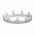 Pandora Magi&scaron;kas karūnos 925 sidabro žiedas Moteri&scaron;kas žiedas 197087CZ Box,50