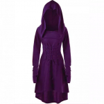 Vaikų Helovino Cosplay Kostiumas Unisex Berniukams Mergaitėms Ilgomis Rankovėmis Vir&scaron;utinė Dalies ir Kelnaičių Rinkinys Karnavalo &Scaron;ventės Kostiumas XXXL violetinė