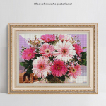 HC Diamond Painting Flower 5D DIY Deimantinė mozaika Full Square Drill Painting Deimantai 20*30 cm