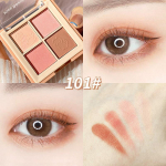 Nude Shining Eyeshadow Pearlescent Makeup Blizgantis pigmentas Smoky Eye Shadow Pallete Kosmetika 1