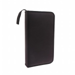 80 lapų automobilio kompaktinio disko dėklas Diskas DVD laikymo krep&scaron;ys rankinės albumų laikiklis juoda