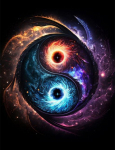 Ying Yang deimantų tapyba Tai Chi vy&scaron;nių žiedų peizažai 5D deimantų siuvinėjimas Viso gręžimo kryžminio dygsnio rinkiniai Gyvūnų medis Full Round 50x70CM