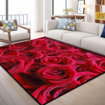3D kilimas svetainei Spalvingas akmenimis spausdintas kempinės kilimėlis miegamojo virtuvės kilimėliui, neslystantis vonios kambarys 200x300cm