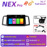 2 Din Android Multimedia, skirta JEEP Grand Cherokee WK 2004-2007 Car Radio Stereo Carplay Auto GPS Navigation Head Unit Autoradio 4+64+MIC+AHD