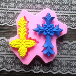 Silikono fondant formos pjaustytuvas, dekoruojantis &scaron;okolado formą Sugarcraft DIY