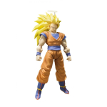&bdquo;SHFiguarts Dragon Ball Z Super Saiyan 3 Son Goku&ldquo;. (perpardavimo versija) apie 155 mm PVC ir ABS dažyta kilnojama figūrėlė beige