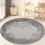 Apvalūs kilimai svetainei Nordic Miegamojo Decor Pliu&scaron;inis kilimas Didelis grindų kilimėlis Storas poilsio kilimėlis diameter 120CM