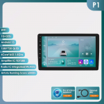 Ossuret Citroen Berlingo B9 Peugeot Partner 2008-2019 Automobilio Radijas Multimedia Navigacija GPS 2 Din Android 13 Autoradio CarPlay Stereo I&scaron;manusis Ekranas P1 4Core 1G 32G AI