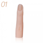 1Pcs Silica Gel Model 6 Color Nail Tool Practices Manicure Fake Finger Practice fake finger 01