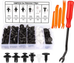 Xuanli Plastikiniai kniedės Universalus automobilio sparno panelės nuėmimo įrankis Nuėmimo įrankis lengvam montavimui,